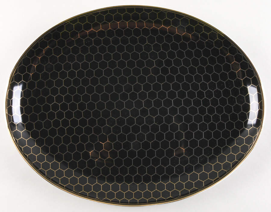 Honeycomb 15" Oval Serving Platter by Williams-Sonoma-1