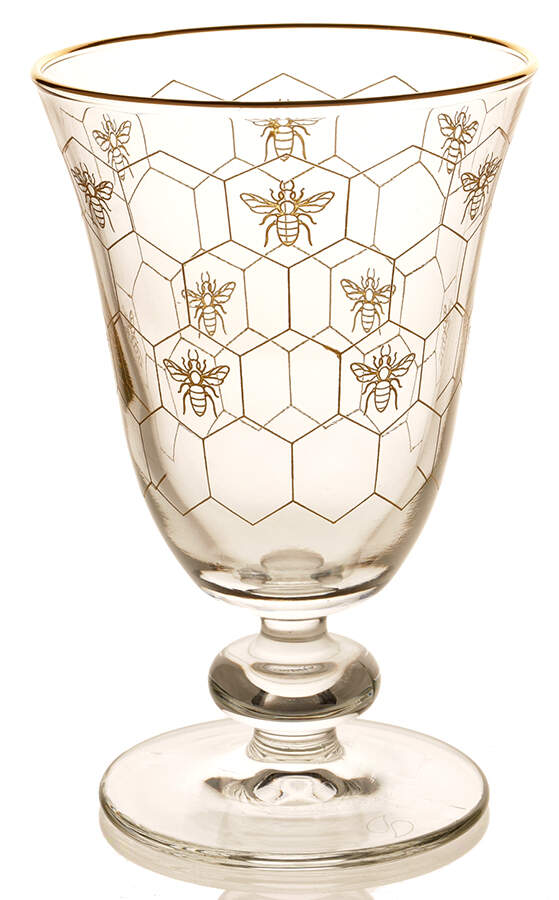 Honeycomb Glassware Goblet by Williams-Sonoma-1
