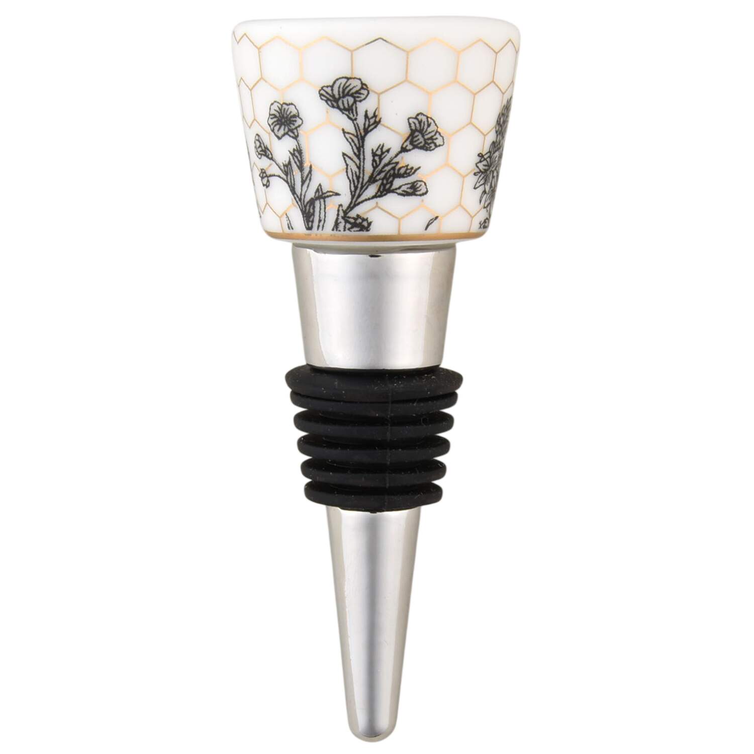 Honeycomb Wine Bottle Stopper by Williams-Sonoma-1