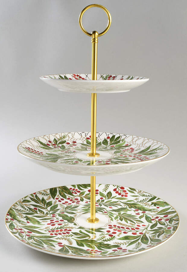 Noel 3-Tiered Serving Tray (DP, SP, BB) by Williams-Sonoma-1