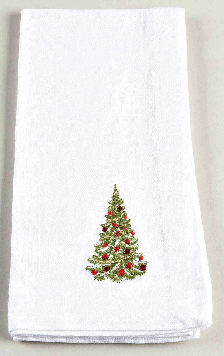 Noel Embroidered Cloth Napkin by Williams-Sonoma-1