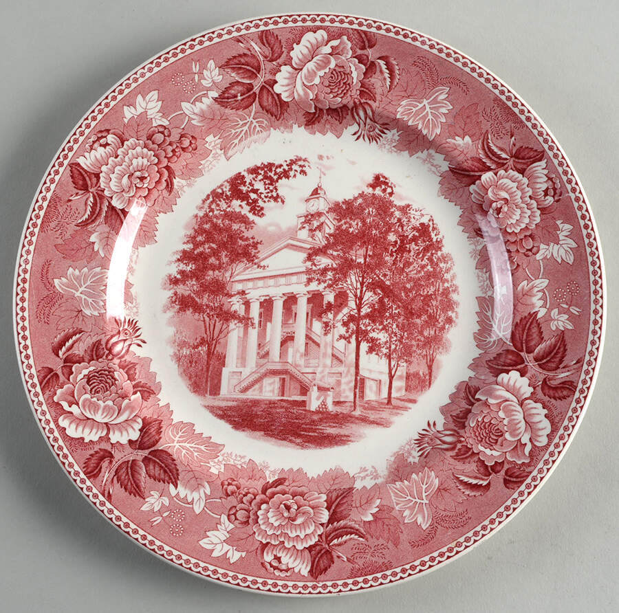 Indiana Red Dinner Plate by Wedgwood-1