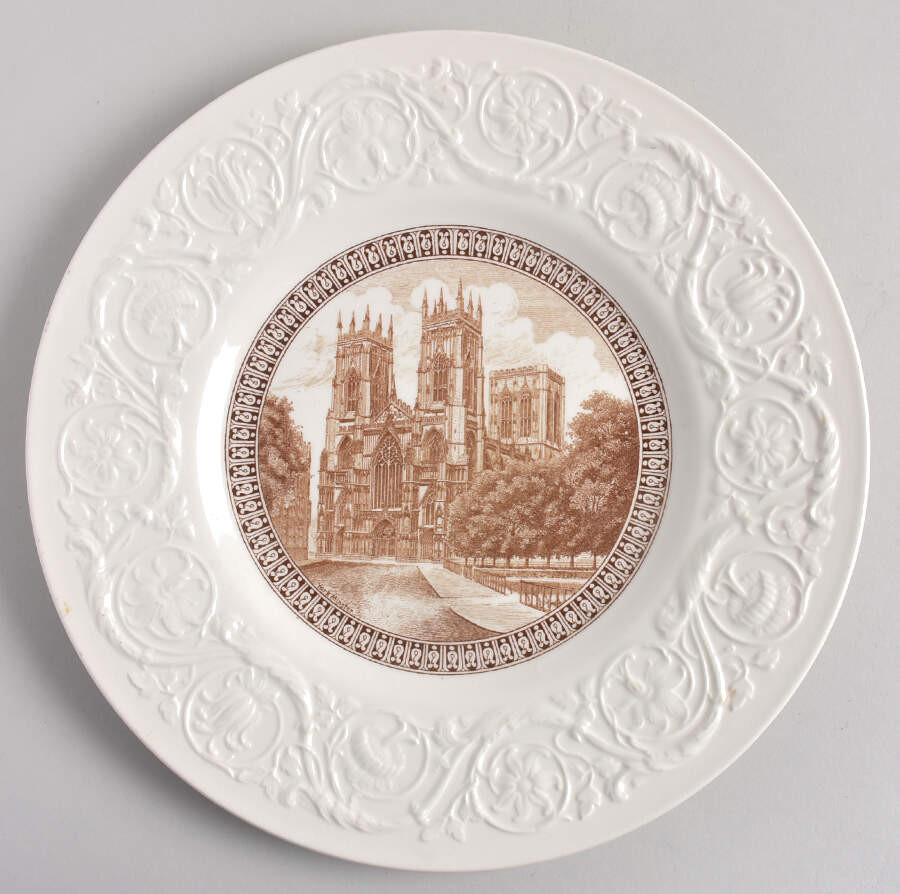 English Cathedrals Dinner Plate by Wedgwood-1