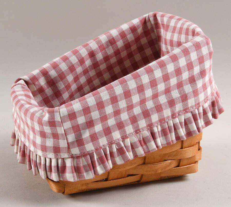 Baskets and Accessories Small Vegetable Basket (No Handles) & Liner by Workshop Gerald Henn-1