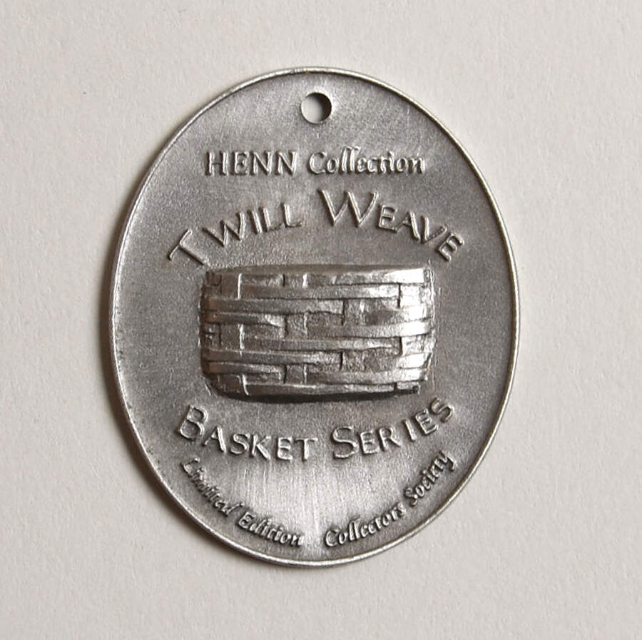 Baskets and Accessories Twill Weave Tie-On Charm for Basket by Workshop Gerald Henn-1