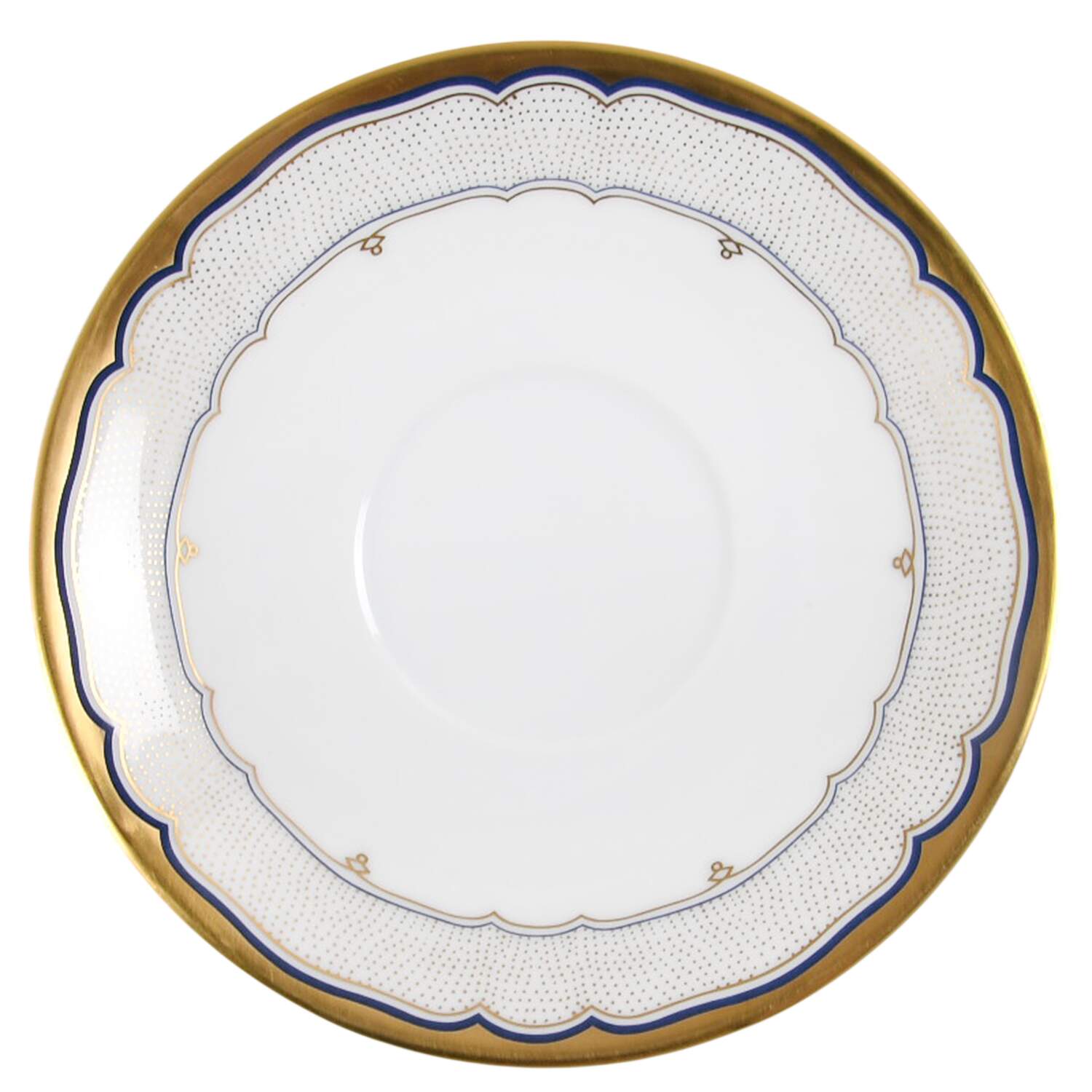 The White House Collection Saucer for Footed Cup by Woodmere-1