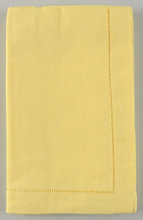 Fine Linens, Napkins (4 Pack) 20" x 20" Canary Napkin by Sferra-1