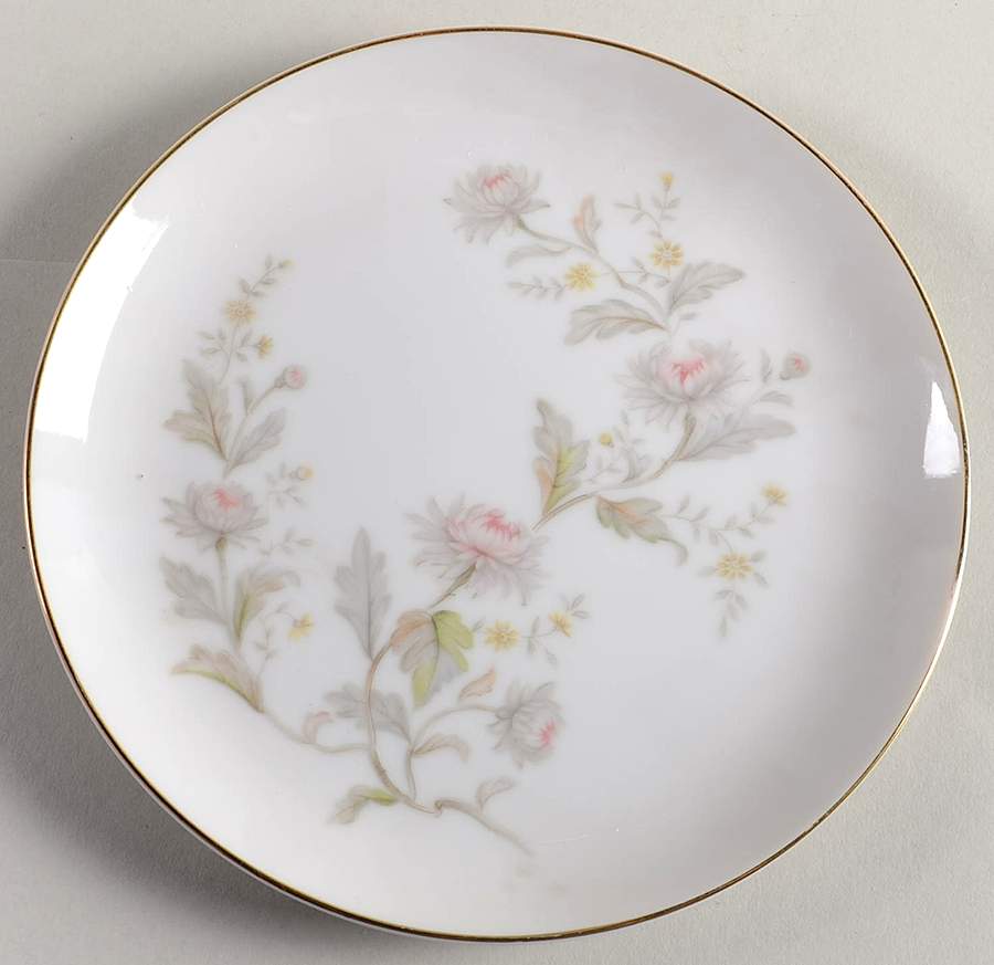 Kiku Bread & Butter Plate by Yamaka-1