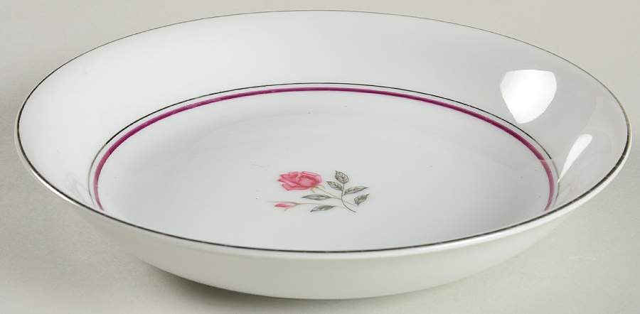 Wedding Rose Coupe Soup Bowl by Yamaka-1