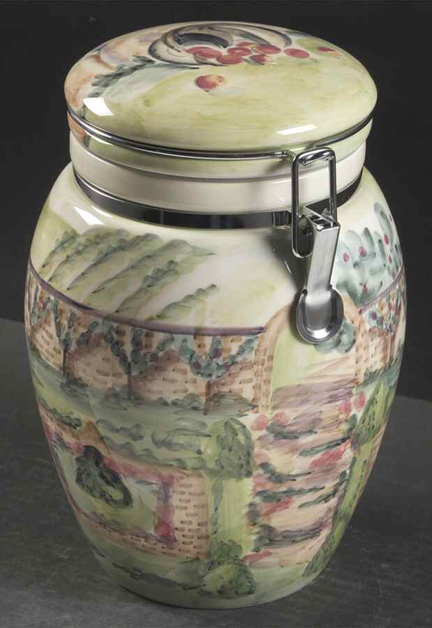 Estate of Mind Large Canister & Lid by Zrike-1