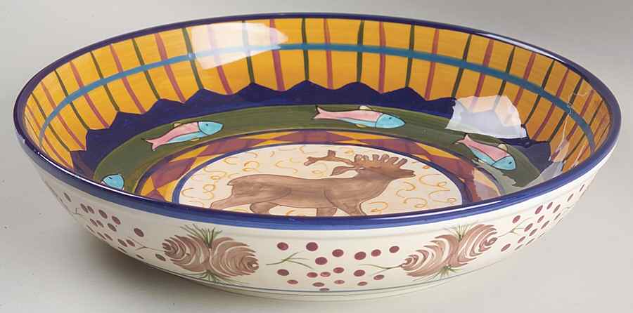 Field & Stream 13" Pasta Serving Bowl by Zrike-1