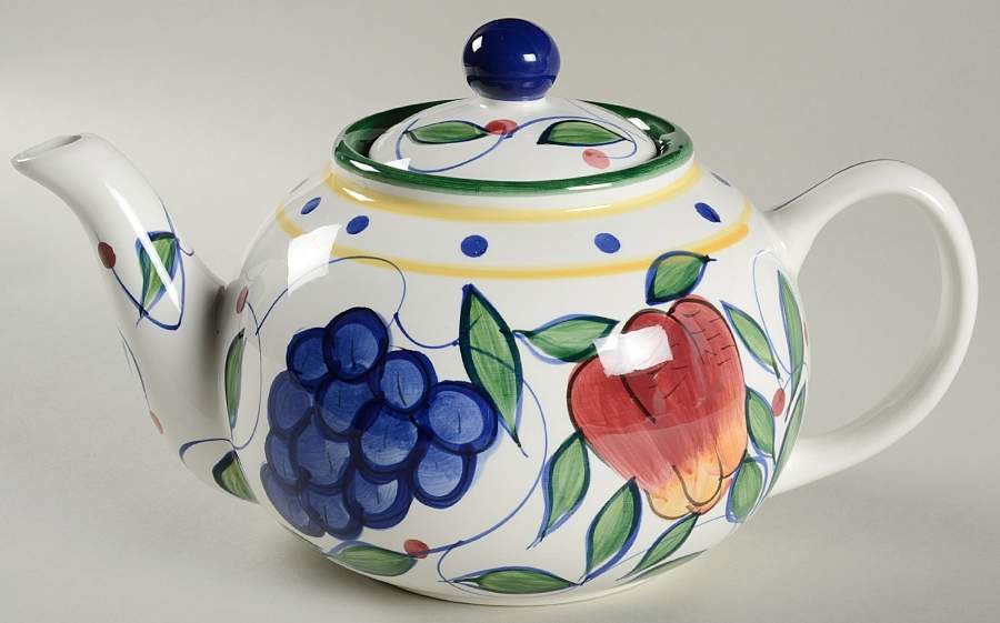 Algarve Teapot & Lid by Zrike-1
