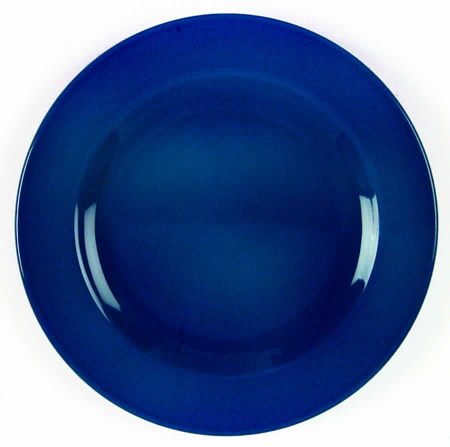 Prisma Blue Dinner Plate by Zrike-1