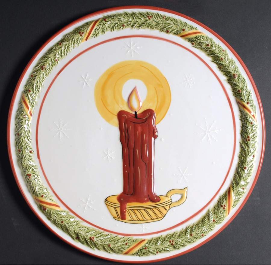 Christopher's Tree (Portugal) 14" Chop Plate (Round Platter) by Zrike-1