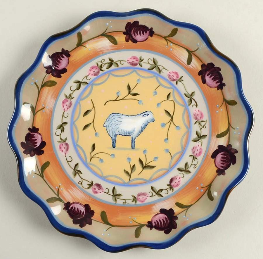 Avignon Salad/Dessert Plate by Zrike-1