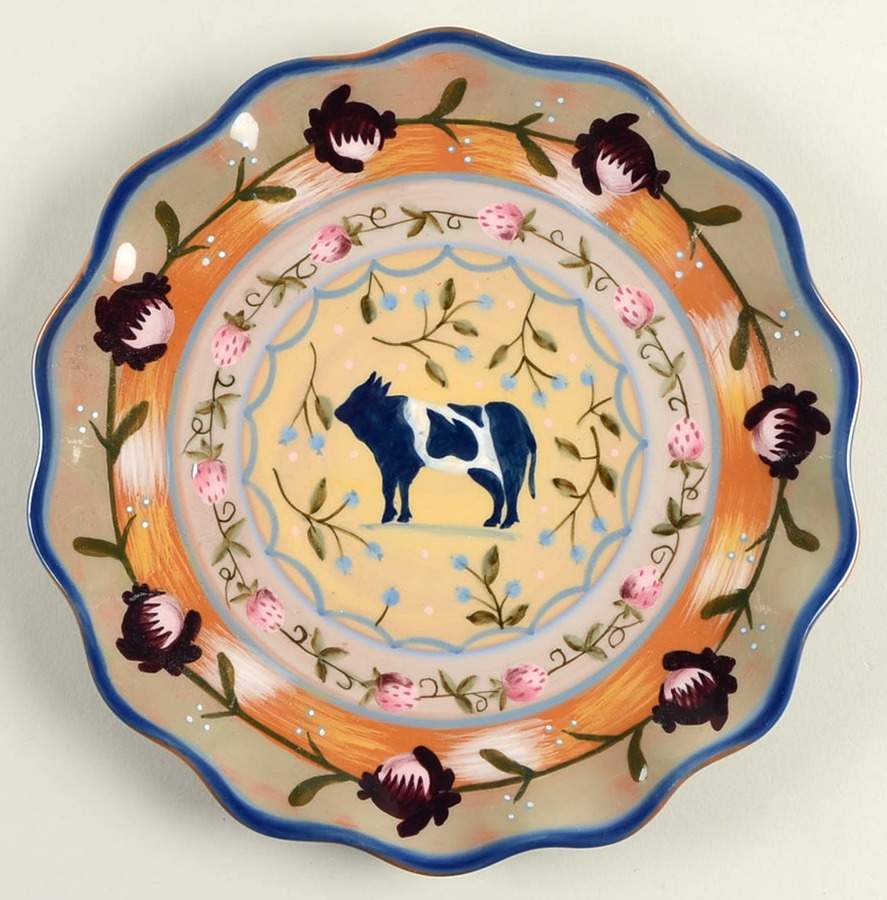 Avignon Salad/Dessert Plate by Zrike-1