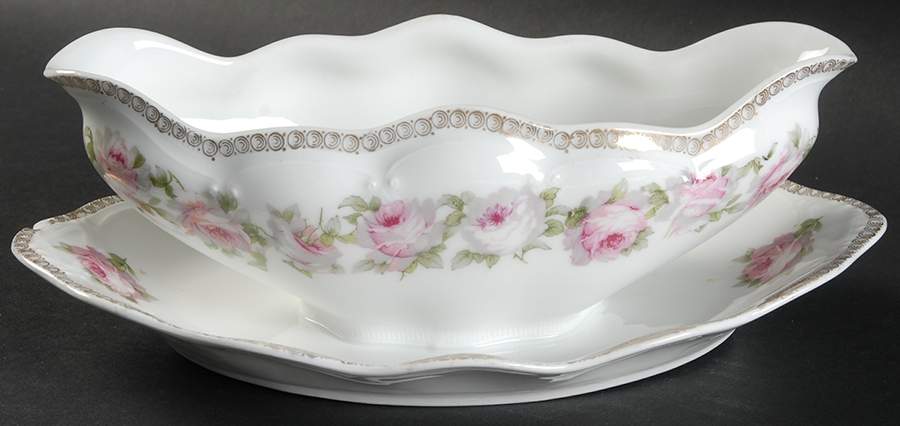 SCR253 Gravy Boat with Attached Underplate by Scherzer-1