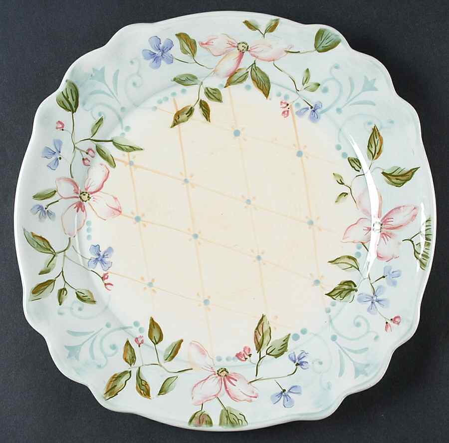 Garden Bouquet Dinner Plate by Zrike-1