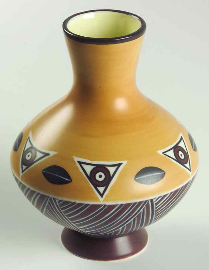 Rhythms 6" Vase by Zrike-1