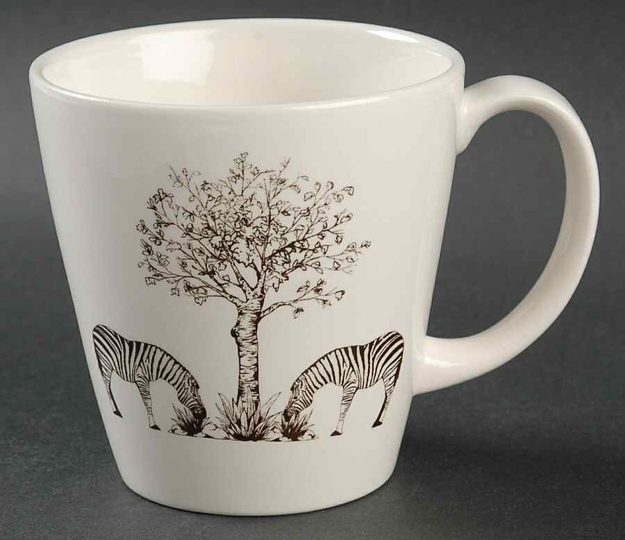 Safari Animal Toile Mug by Zrike-1