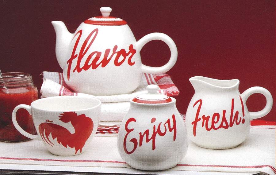 Breakfastware Teapot & Lid by Zrike-1