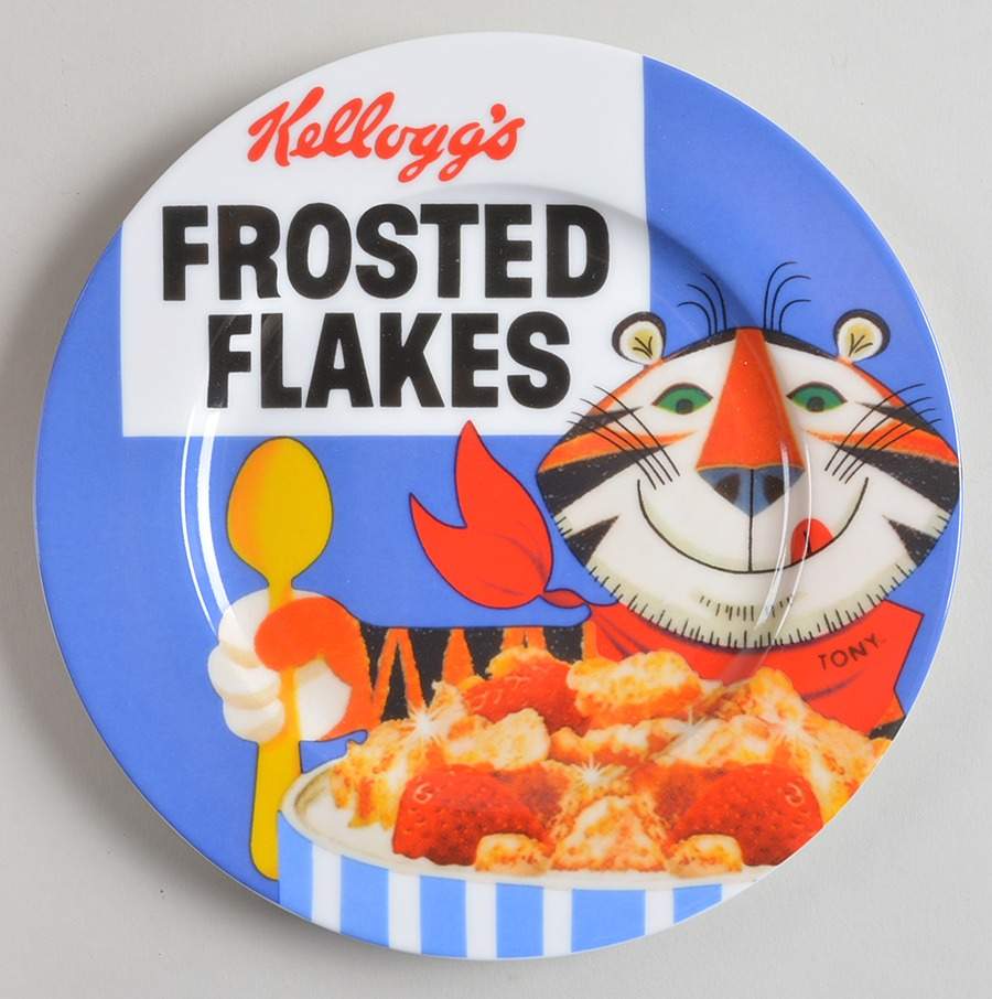 Vintage Tony the Tiger Toast Plate by Zrike-1