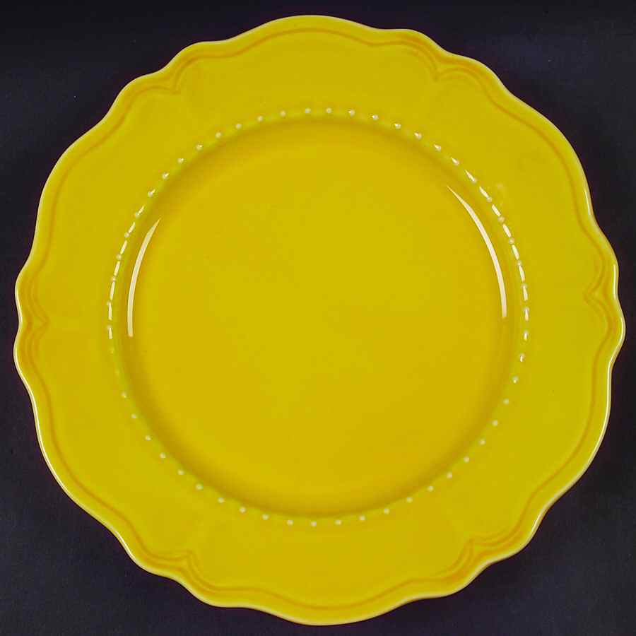 Tuscany Mustard Dinner Plate by Zrike-1