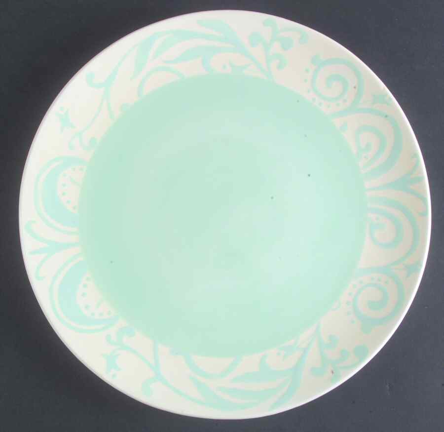 Victoria Blue Dinner Plate by Zrike-1