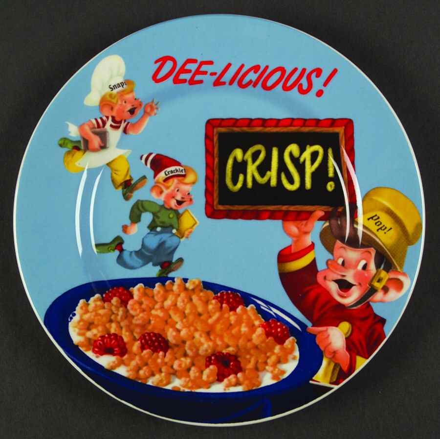Rice Krispies Characters Toast Plate by Zrike-1