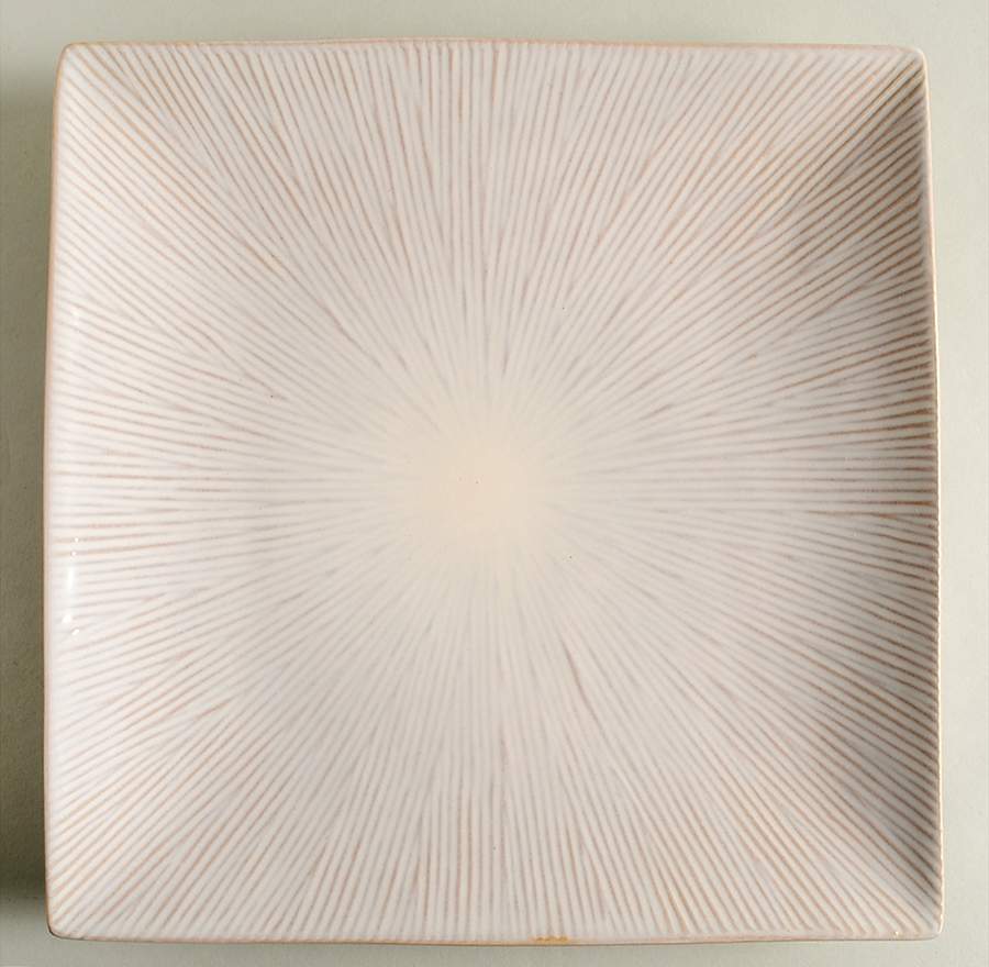 Sumatra Sand Square Dinner Plate by Z Gallerie-1