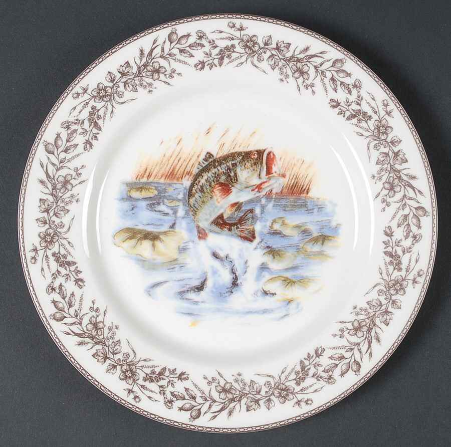 Wildlife Salad Plate by Zrike-1