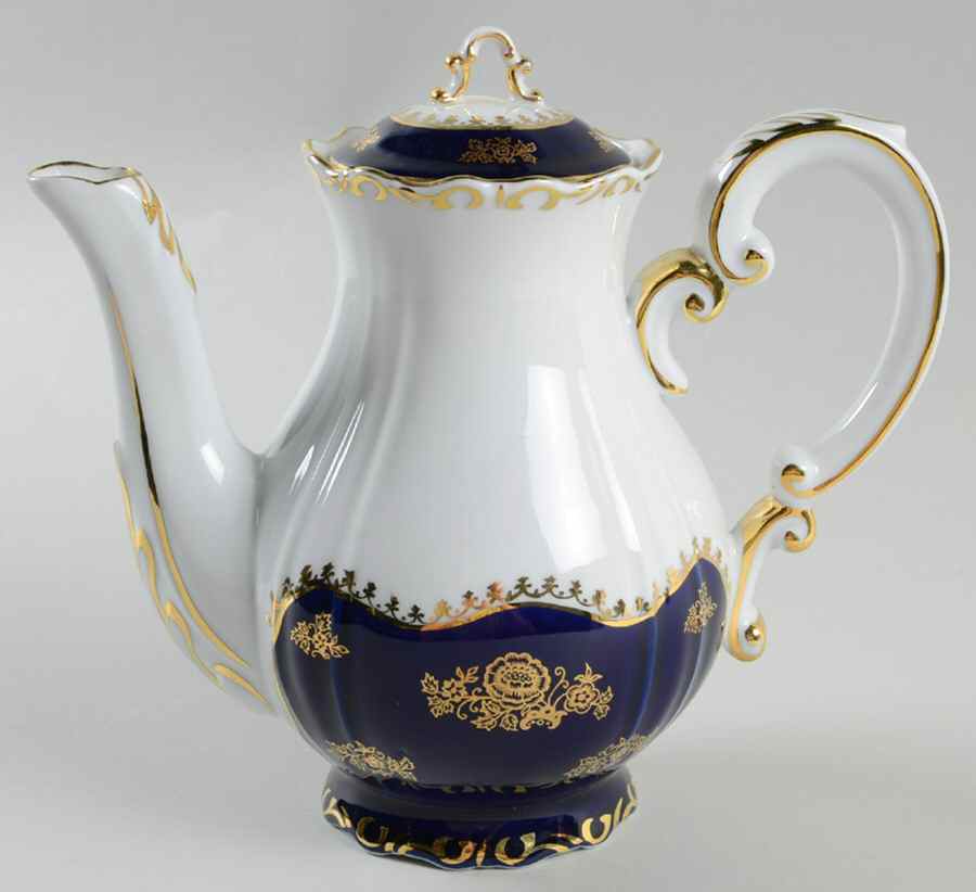 ZSO8 Small Coffee Pot & Lid by Zsolnay-1