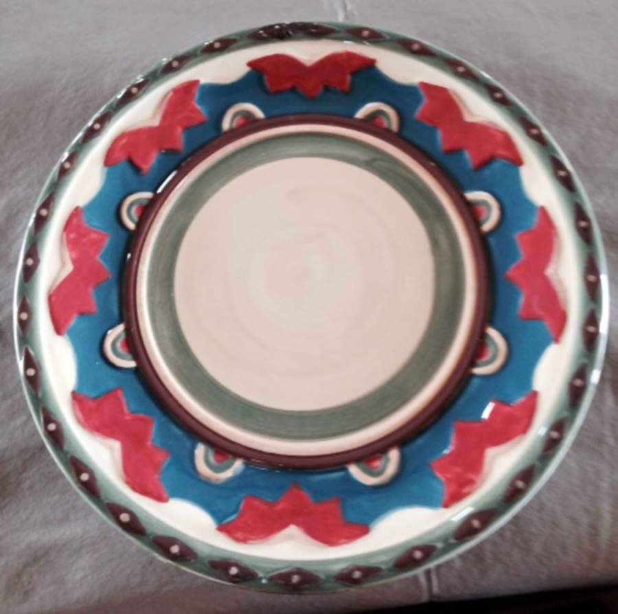 Navajo Dinner Plate by Zrike-1