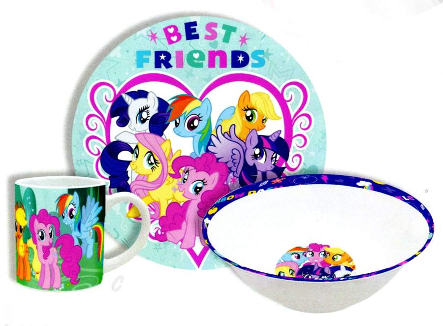 My Little Pony (3 Piece) Child's Set by Zrike-1