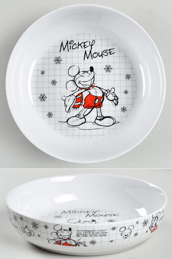 Christmas Sketchbook Individual Dinner Bowl by Zrike-1