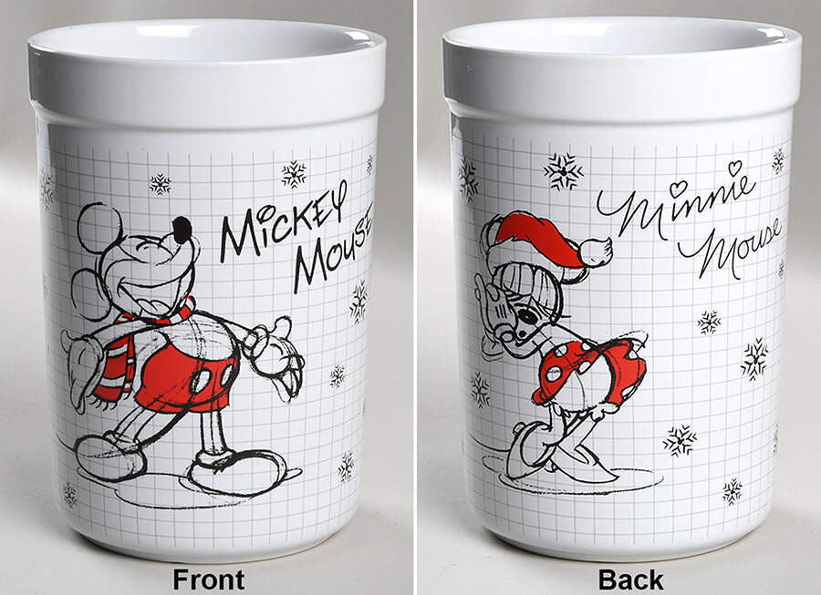 Christmas Sketchbook Utensil Holder by Zrike-1