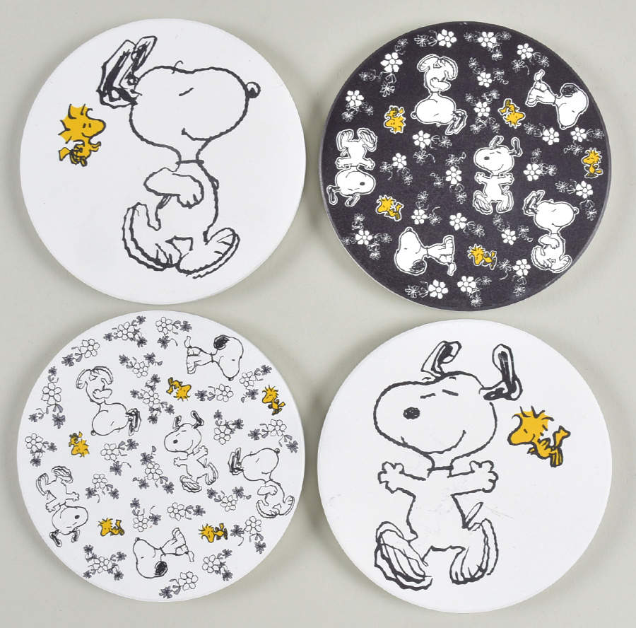 Peanuts Coaster - Set of 4 Motifs 7-10 by Zrike-1