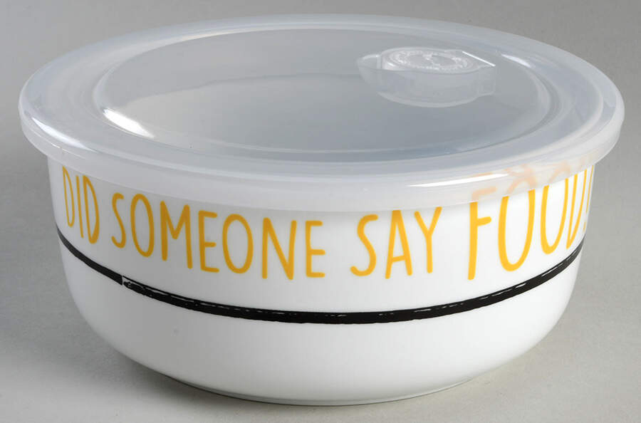 Peanuts 32 Oz Round Plastic Microwave Bowl w/Vent Lid by Zrike-1