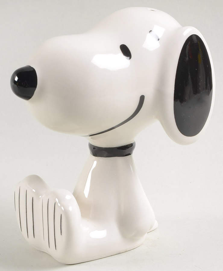 Peanuts Floral Figural Salt Shaker by Zrike-1