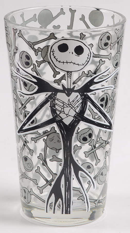 Nightmare Before Christmas 16 Oz Glassware Tumbler by Zrike-1