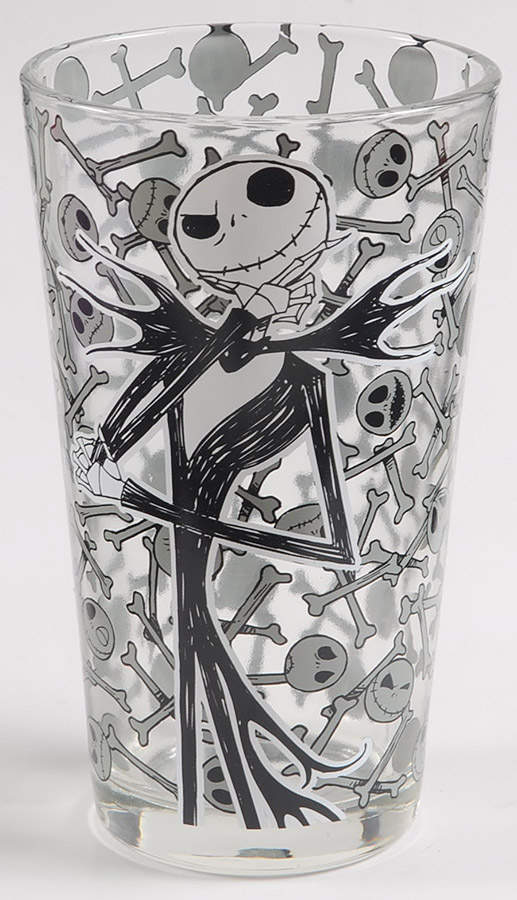 Nightmare Before Christmas 16 Oz Glassware Tumbler by Zrike-1