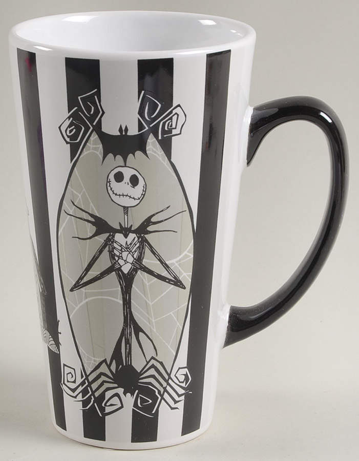Nightmare Before Christmas Latte Mug by Zrike-1