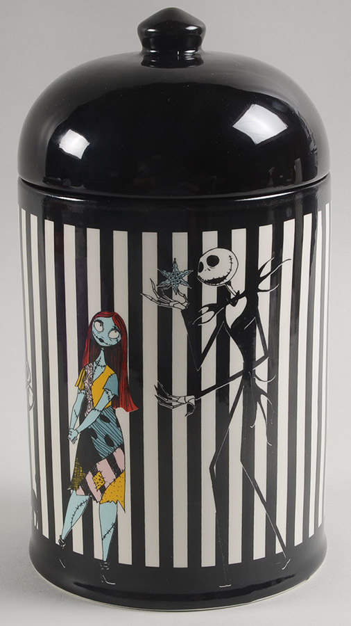 Nightmare Before Christmas Cookie Jar & Lid by Zrike-1