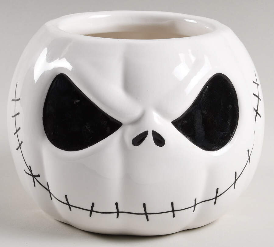 Nightmare Before Christmas Cookie Jar No Lid by Zrike-1