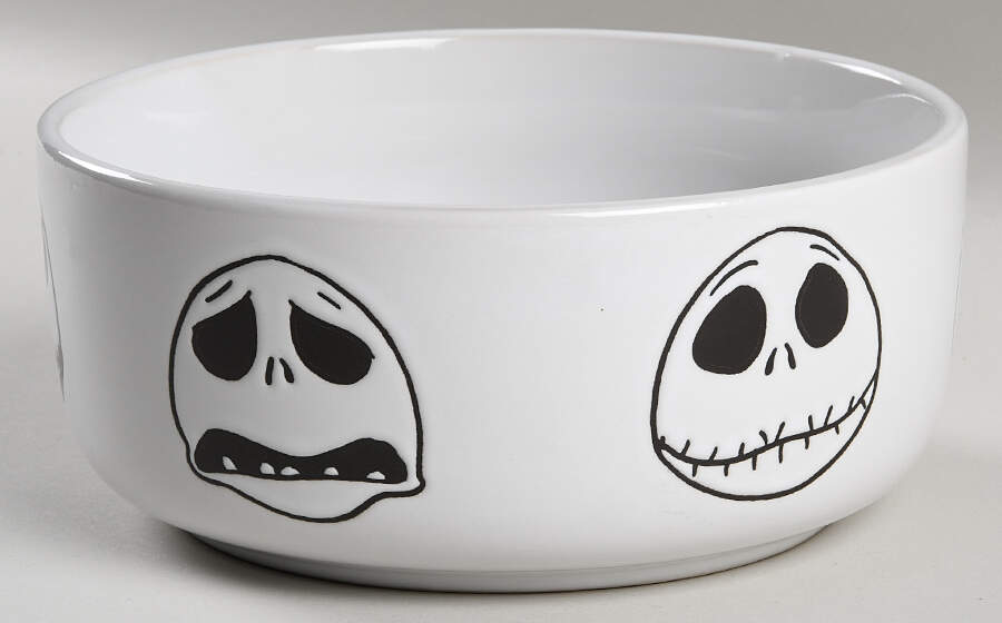 Nightmare Before Christmas 32 Oz Round Plastic Microwave Bowl No Vent Lid by Zrike-1