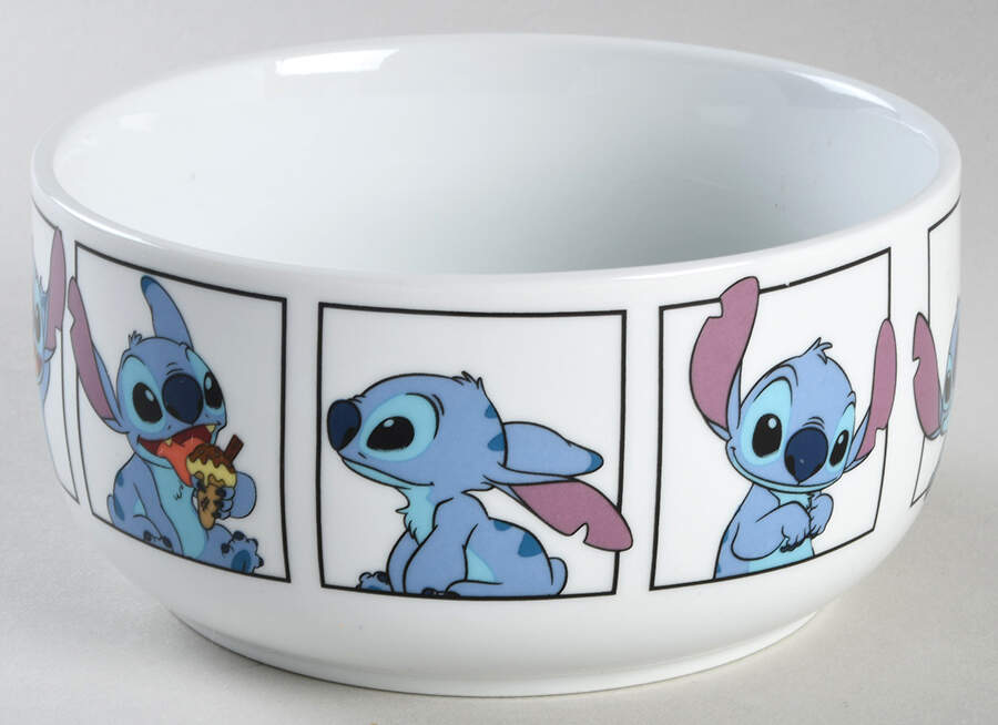 Stitch 26 Oz Round Plastic Microwave Bowl No Vented Lid by Zrike-1