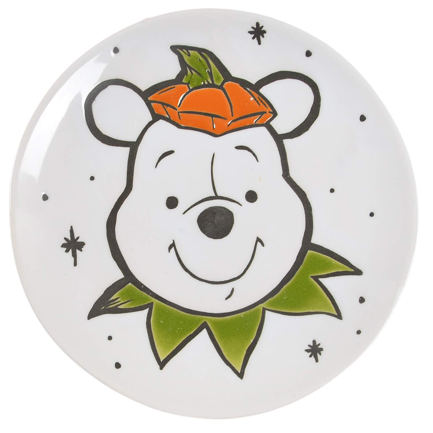 Winnie the Pooh Falling Leaves Appetizer Plate by Zrike-1