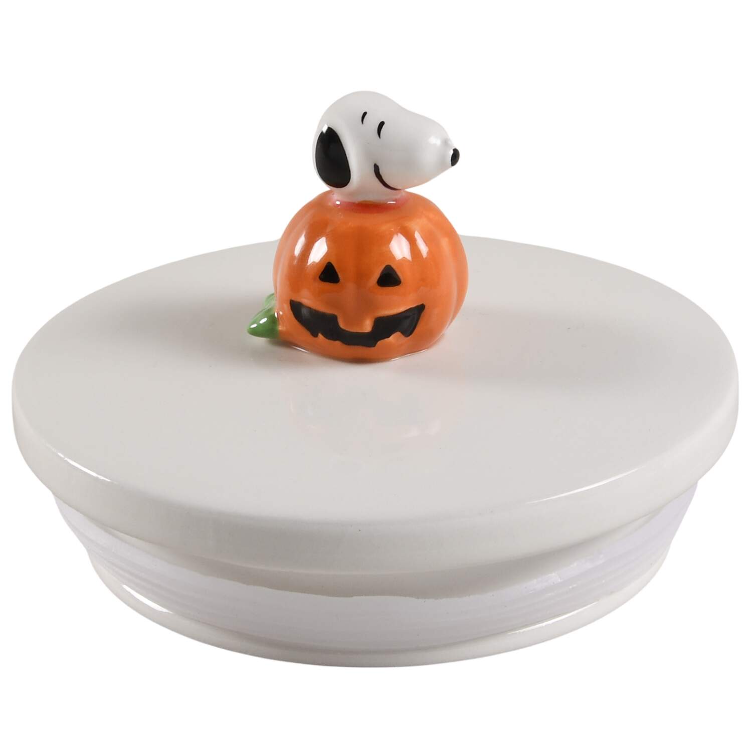 Peanuts Halloween Lid for Cookie Jar by Zrike-1
