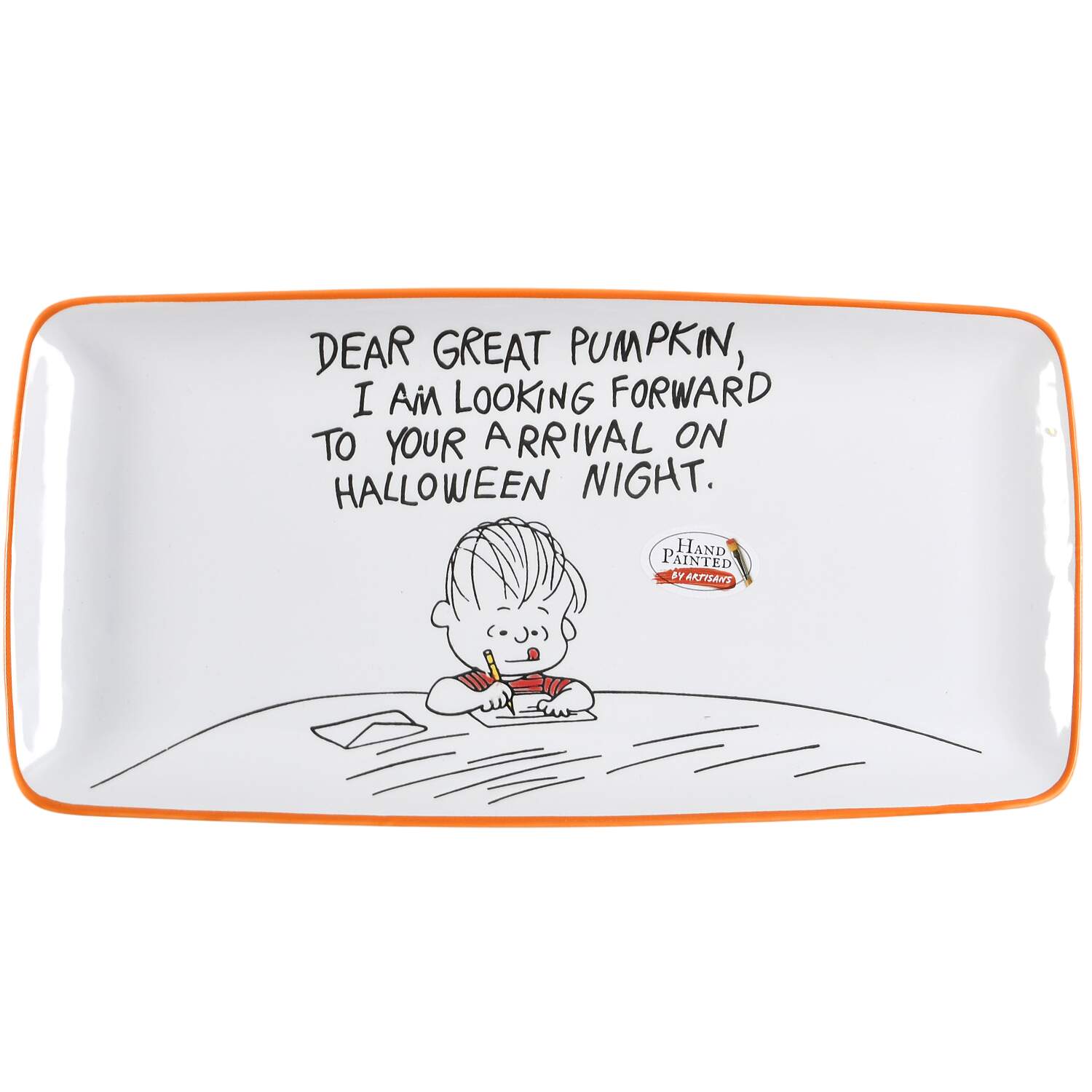 Peanuts Halloween Rectangular Tray by Zrike-1