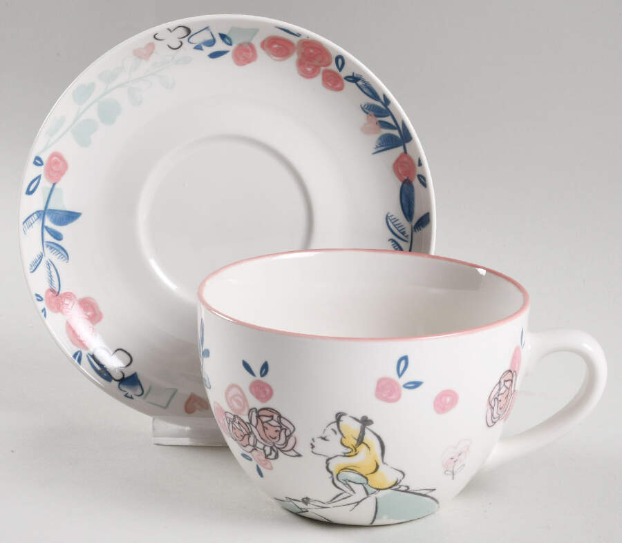 Disney Movies (Miscellaneous) Jumbo Cup & Saucer Set by Zrike-1